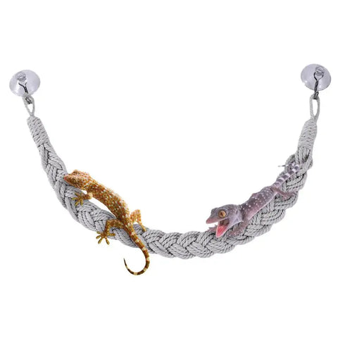 Elevate Your Hermit Crab's Habitat with Our Versatile Jute Rope Ladder - Perfect for Climbing and Exploring!