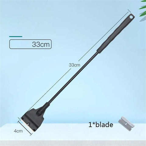 Revolutionize Your Aquarium Maintenance with the Stainless Steel Dual-Use Algae Scraper - Effortlessly Clean Your Fish Tank!