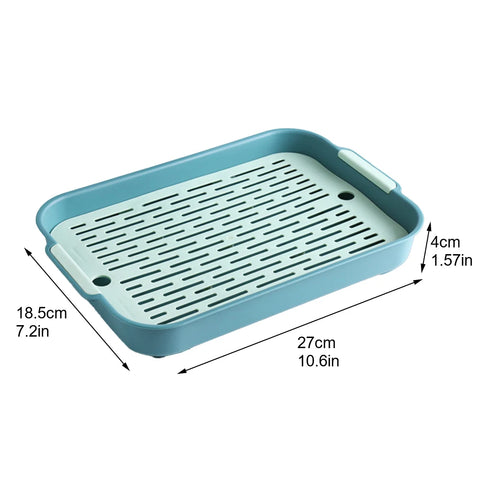 Rabbit Litter Box Small Pet Toilet Tray Bunnies Corner Toilet Box for Ferret Hamster Dragon Cat Guinea Pig Dutch Pig Supplies