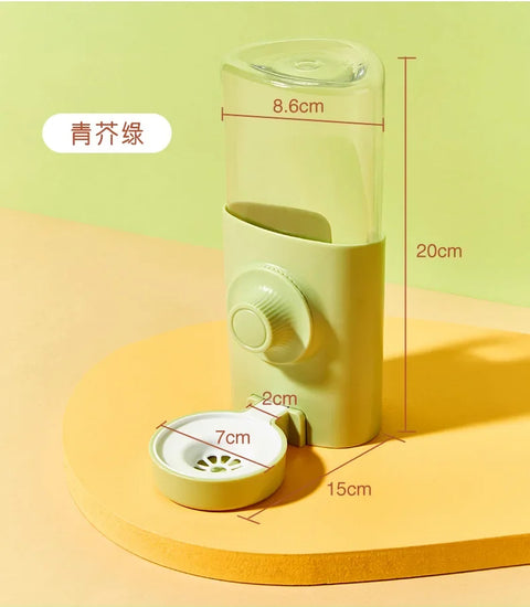 Rabbit Water Bottle Hanging Water Dispenser Feeder Cage Crate Bunny Dog Cat Chinchilla Ferret Guinea Pig Squirrel Hedgehog 토끼 용품