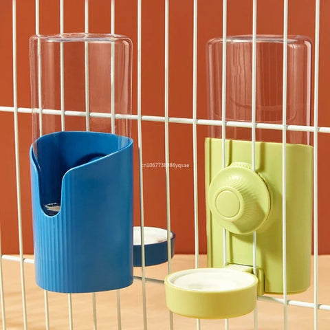 Rabbit Water Bottle Hanging Water Dispenser Feeder Cage Crate Bunny Dog Cat Chinchilla Ferret Guinea Pig Squirrel Hedgehog 토끼 용품
