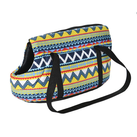 Stylish and Cozy Classic Pet Carrier Backpack for Small Dogs - Perfect for Outdoor Adventures with Your Chihuahua or Pug