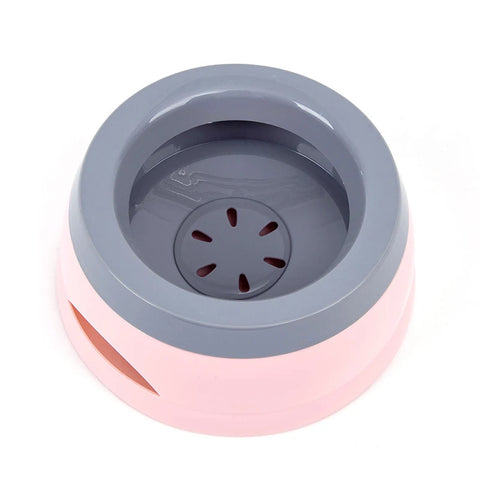 Elevate Mealtime with Our Spill-Proof Portable Plastic Dog & Cat Bowl - Perfect for Hydration on the Go!