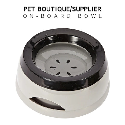 Elevate Mealtime with Our Spill-Proof Portable Plastic Dog & Cat Bowl - Perfect for Hydration on the Go!