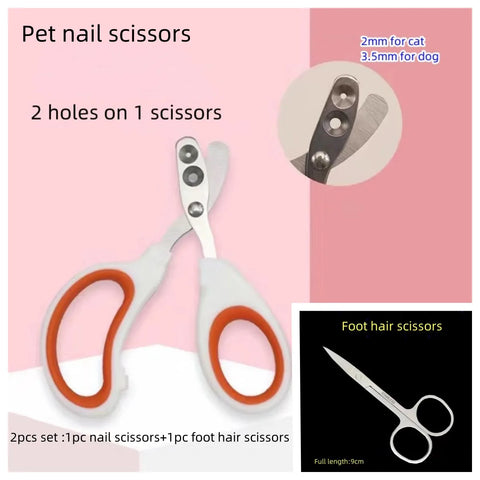 Professional Pet Grooming Scissors Set for Dogs - Perfect for Trimming, Styling, and Nail Care