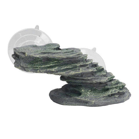 Transform Your Aquarium with Our Lifelike Tortoise Climbing Platform - Perfect Basking Dock for Reptiles!
