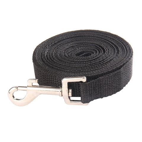 Premium Long Nylon Dog Leash - Perfect for Small to Large Dogs & Cats - Ideal for Outdoor Adventures, Hiking, and Training - Available in Multiple Lengths