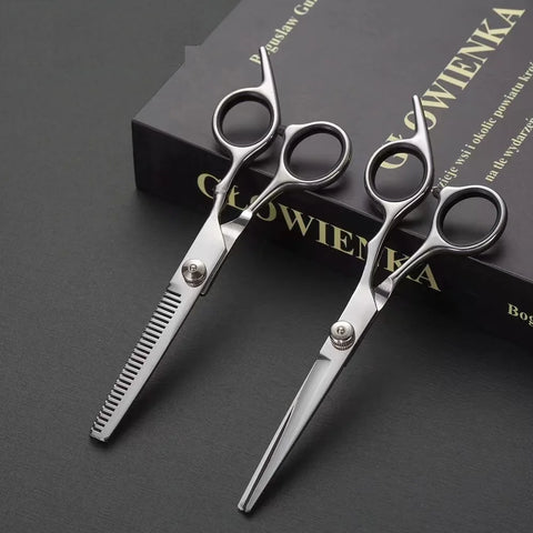 Professional Pet Grooming Scissors Set for Dogs - Perfect for Trimming, Styling, and Nail Care