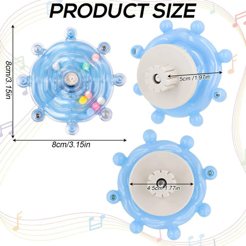 Engaging Interactive Parrot Toy: Rotating Treat Dispenser for Fun and Mental Stimulation