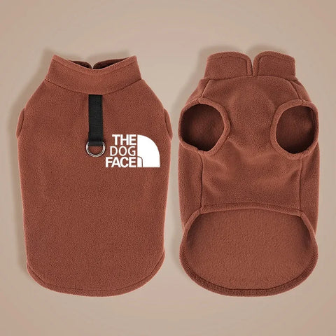 Cozy Fleece Dog Sweater Vest - Perfect Autumn/Winter Jacket for Small Breeds like Chihuahua and Bulldog