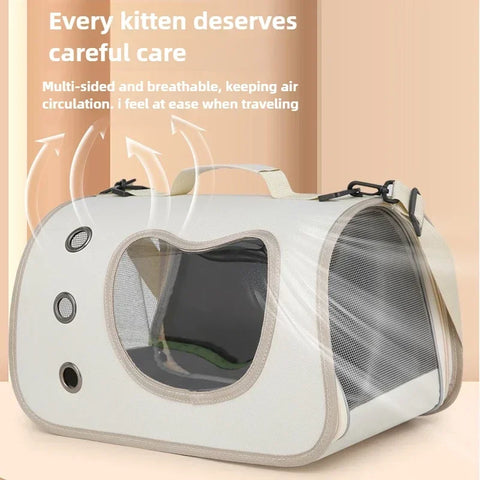 Premium Lightweight Portable Pet Carrier Bag - Perfect for Small Dogs and Cats, Ideal for Outdoor Adventures