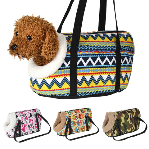 Stylish and Cozy Classic Pet Carrier Backpack for Small Dogs - Perfect for Outdoor Adventures with Your Chihuahua or Pug