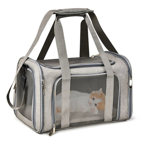 Ultimate Dog Carrier Backpack - Airline Approved Soft-Sided Travel Bag for Small Dogs and Cats