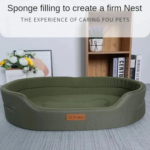 Luxurious Fluffy Dog Cushions - Perfect Pet Bed Sofa for Large and Medium Dogs, Cozy Blanket Mat for Cats and Puppies