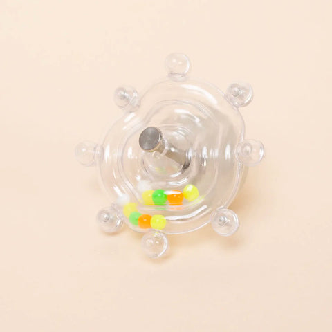 Engaging Interactive Parrot Toy: Rotating Treat Dispenser for Fun and Mental Stimulation