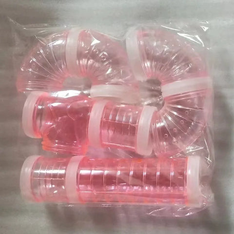Creative Hamster Plastic Tube Maze Tunnel - DIY Fun for Your Golden Hamster!