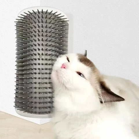 Transform Your Cat's Grooming Routine with the Self-Cleaning Cat Massage Tool – Effortless Hair Removal and Relaxation!