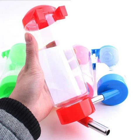 Ultimate Hamster Water Bottle - Hangable Leak-Proof Dispenser for Small Pets - Available in 80/125/250Ml