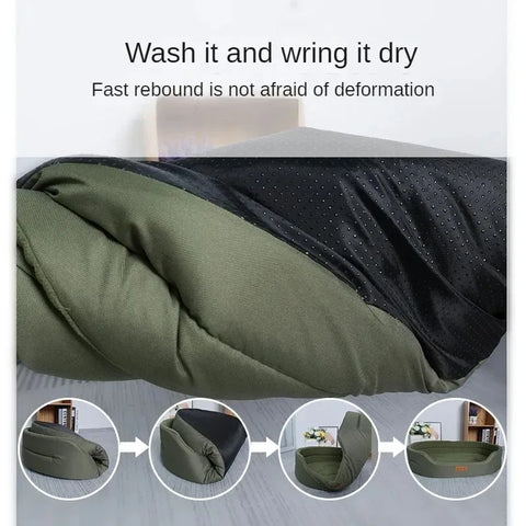 Luxurious Fluffy Dog Cushions - Perfect Pet Bed Sofa for Large and Medium Dogs, Cozy Blanket Mat for Cats and Puppies
