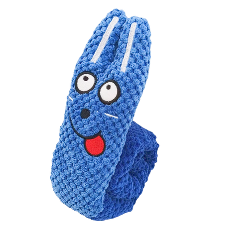 Engaging and Interactive Plush Dog Puzzle Feeder with Sound Squeak - Perfect Toy for Spirited Puppies and Chewing Enthusiasts