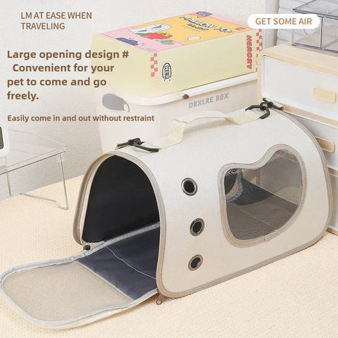 Premium Lightweight Portable Pet Carrier Bag - Perfect for Small Dogs and Cats, Ideal for Outdoor Adventures