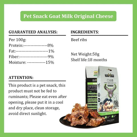 Delicious and Nutritious Beef Rib Dog Snacks for Healthy Teeth and Fresh Breath