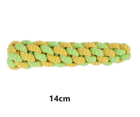 Engaging and Safe Interactive Dog Toys - Cotton Rope Balls for Dental Care and Endless Fun!