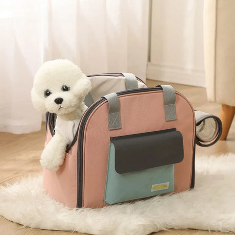 Comfortable and Versatile Pet Carrier Backpack for Medium Dogs and Cats - Perfect for Travel, Holds Pets Up to 4kg