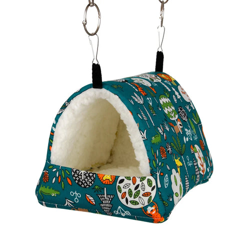Cozy Cotton Bird Bed - Adorable Mini Cage Mat for Small Pets Like Rabbits, Squirrels, and Guinea Pigs