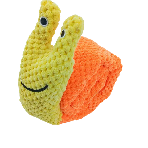 Engaging and Interactive Plush Dog Puzzle Feeder with Sound Squeak - Perfect Toy for Spirited Puppies and Chewing Enthusiasts