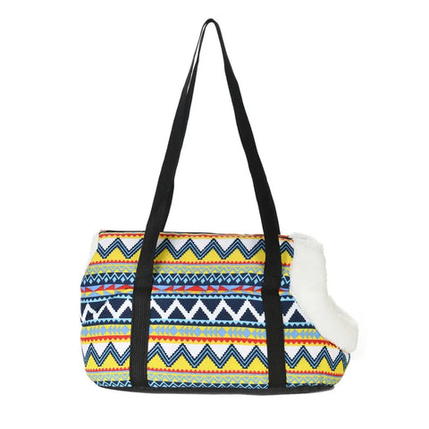 Stylish and Cozy Classic Pet Carrier Backpack for Small Dogs - Perfect for Outdoor Adventures with Your Chihuahua or Pug