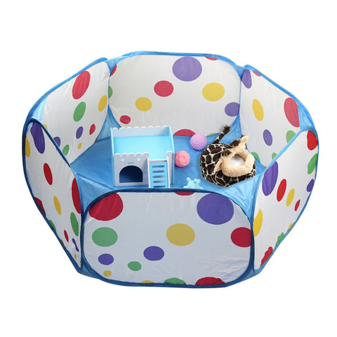 Deluxe Portable Playpen for Small Pets - Breathable Folding Tent for Cats, Dogs, Rabbits, and More!