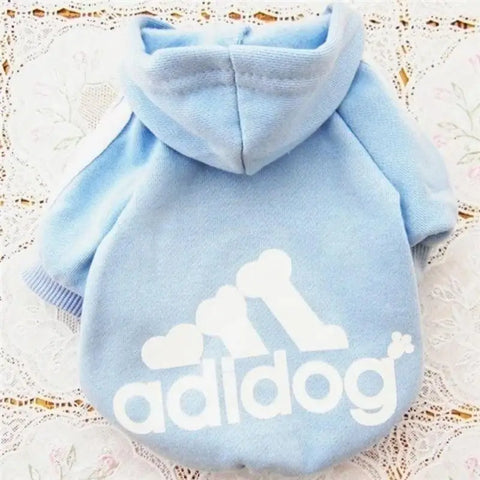 Cozy Up Your Pup with Our Adidog Autumn Winter Warm Dog Hoodies - Perfect for Medium to Large Dogs!