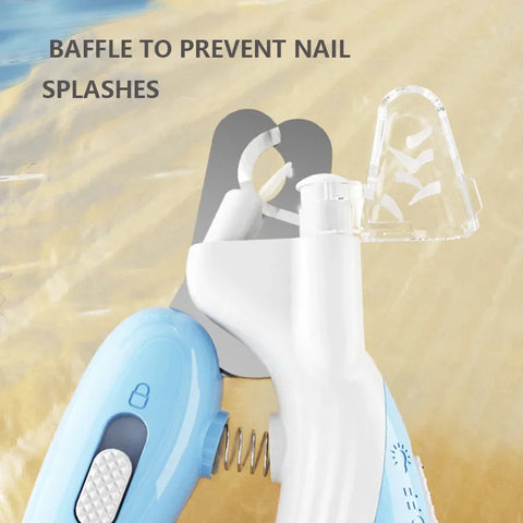 Professional LED Pet Nail Clippers – Safe and Easy Grooming Scissors for Dogs, Cats, and Small Pets
