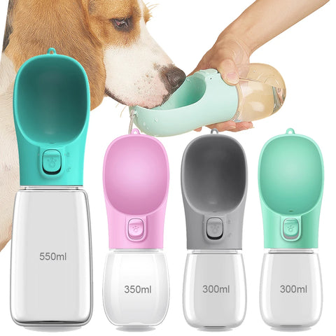 Ultimate Portable Dog Water Bottle - Leakproof Feeder for Outdoor Adventures with Your Furry Friends!