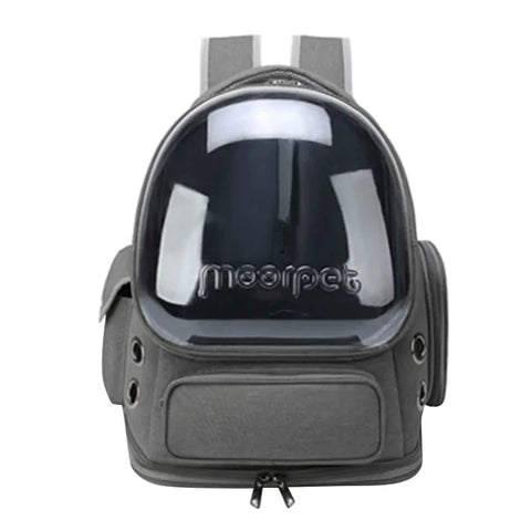Stylish Transparent Cat Carrier Backpack - Perfect for Outdoor Adventures with Your Feline Friend!