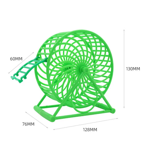 Exciting Windmill Hamster Running Wheel - The Ultimate Exercise Toy for Your Small Pet!