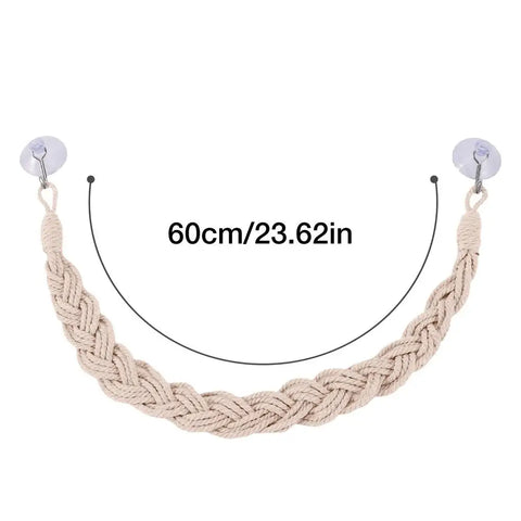 Elevate Your Hermit Crab's Habitat with Our Versatile Jute Rope Ladder - Perfect for Climbing and Exploring!