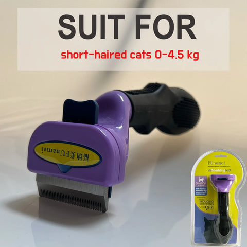 Ultimate Long Hair Cat Brush & Pet Deshedding Tool - Perfect Grooming Brush for Dogs and Cats with Short Hair Comb for Effortless Fur Removal